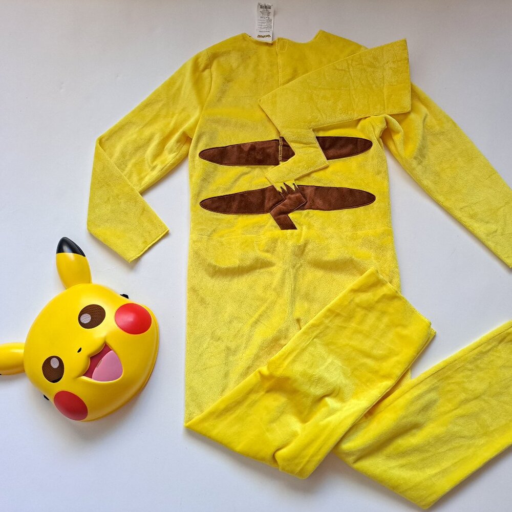 Disguise Pokemon Pikachu Children's Halloween Costume Size Medium (7-8)